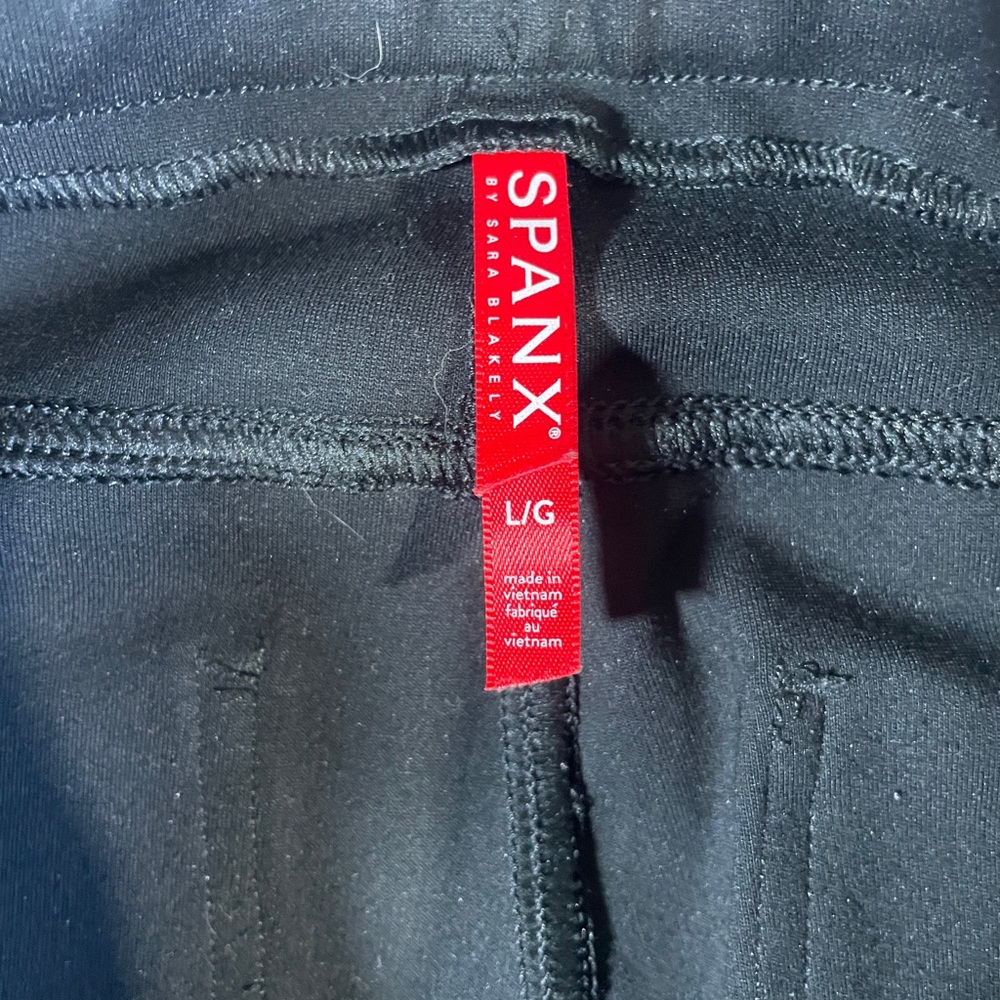 SPANX 20202R The Perfect Black Ponte Ankle Pant Size L - Picture 3 of 10